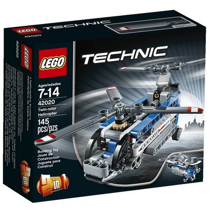 LEGO Technic Twin-Rotor Helicopter Model Kit