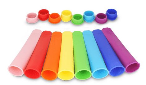 Silicone Ice Pop-Popsicle Molds ~ Flexible and Durable