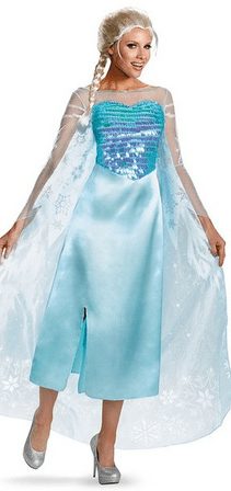 Womens Disney Frozen Elsa Deluxe Costume