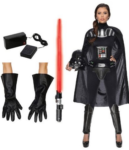engineering Ellende inkomen Womens Star Wars Darth Vader Halloween Costume - A Thrifty Mom - Recipes,  Crafts, DIY and more