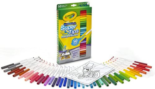 Crayola Washable Super Tips Markers 50pk