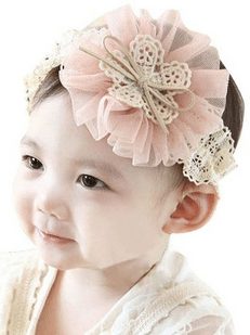 Girl headbands and bows, vintage inspired hair bows and flowers, baby photo props with free shipping options
