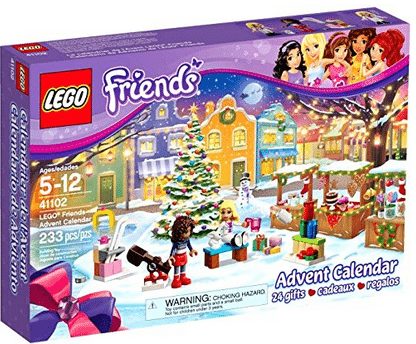 Lego Advent Calendar, Lego Friends Holiday theme, order now for the 2015 season, Christmas advent calendar