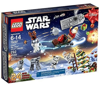 Lego Advent Calendar Star Wars theme, order now for the 2015 season, Christmas advent calendar