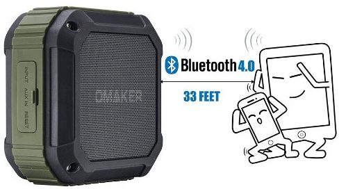 bluetooth waterproof speaker long distance