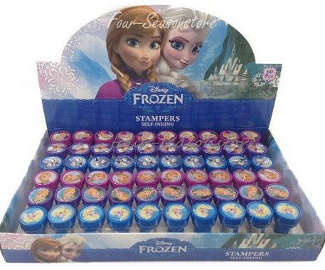 Frozen Party Favors – Bulk box of 30 party ink stamps – A Thrifty Mom
