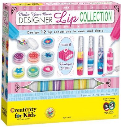 make your own lip gloss, gift ideas for tweens and teens