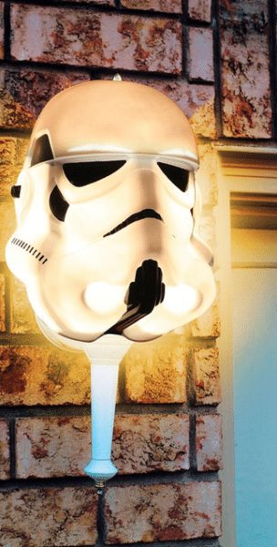 Star Wars Storm Trooper porch light cover