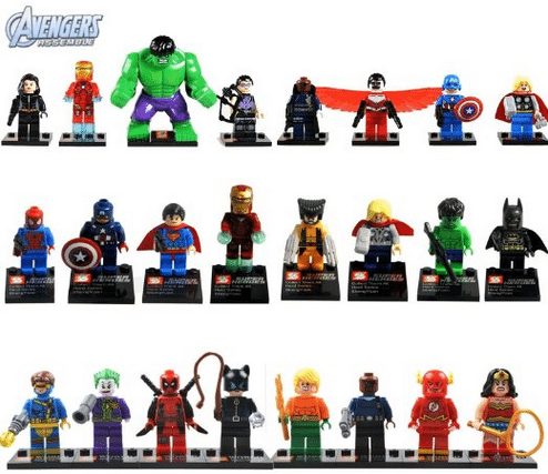 Avengers LEGO building block figures