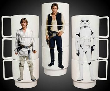 Star Wars stacking mugs