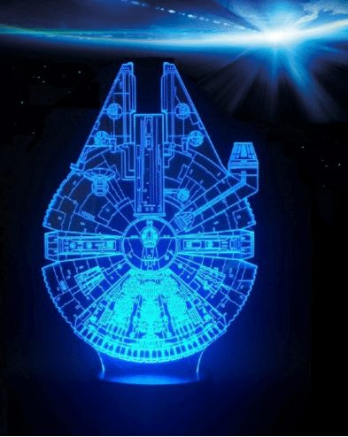 Millennium Falcon Star Wars Lamp