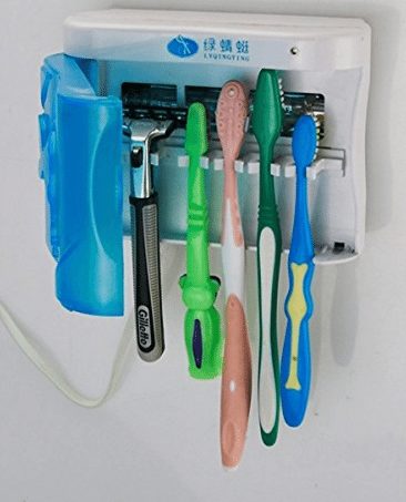 UV toothbrush cleaner shaver cleaner