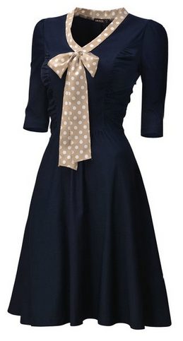 A-line Vintage Dress