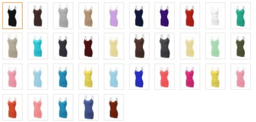 Basic Casual Long Spagetti Strap Camisole Cami Top Colors