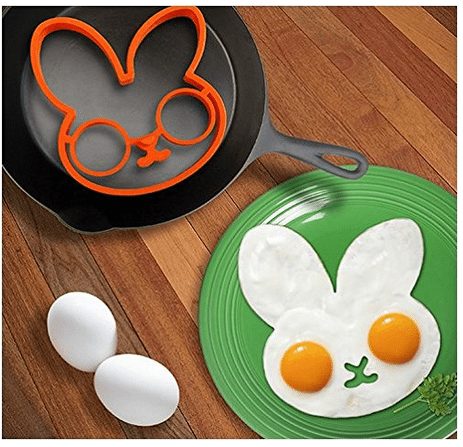 Silicone Fried Egg Rabbit Ring Mold