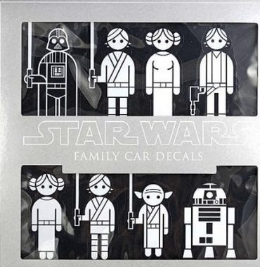 Star Wars Family Decals