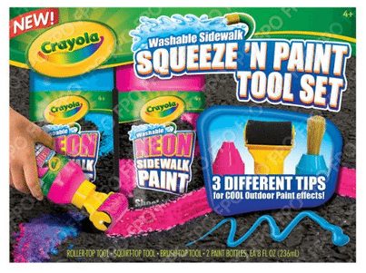 Chalk Squeeze and Paint