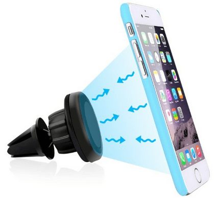 Magnetic Air Vent Universal Car Mount Holder with Smart-Snap Technology