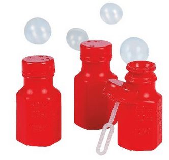 Red Bubble Bottles