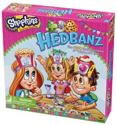Shopkins Hedbanz Board Game
