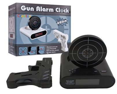Target Gun Alarm Clock