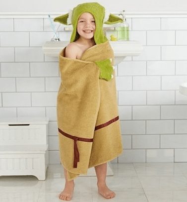 Yoda Hooded Bath Wrap