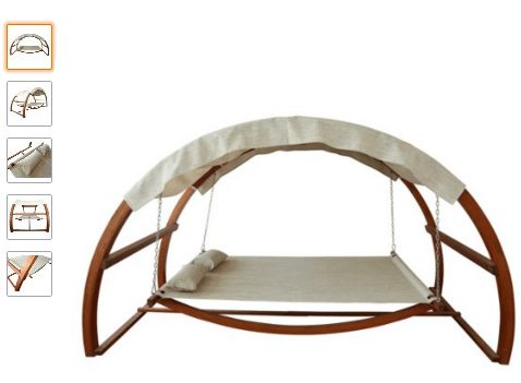 outdoor bed hammock, perfect way to spend your summer nights, outdoor living