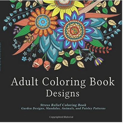Adult Coloring Book Designs Stress Relief Coloring Book