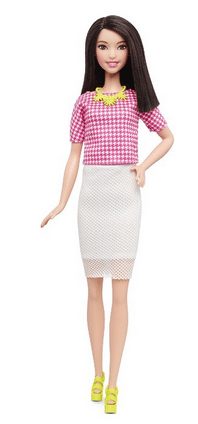 Barbie Fashionistas Doll 30 White & Pink Pizzazz - Tall