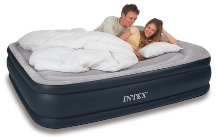 Intex Deluxe Pillow Rest Raised Airbed