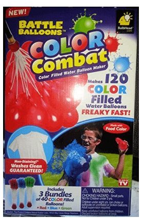 Battle Balloons - Color-filled Water Balloons