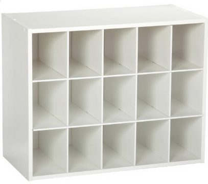 ClosetMaid Stackable 15-Cube Organizer1