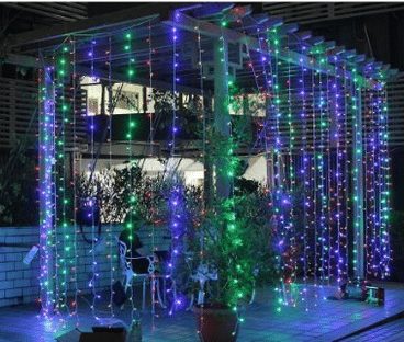 300 LED Waterproof Decorative Fairy Icicle String Lights