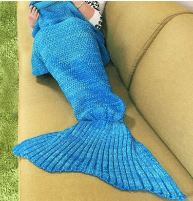 Mermaid Tail Blanket Crochet