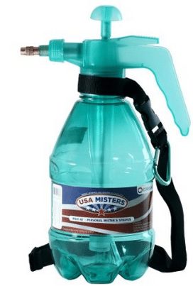 USA Misters 1.5 Liter Personal Water Mister Pump Spray Bottle