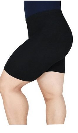 Women's Modal Plus Size Breathable Lightweight Mid Thigh Shorts