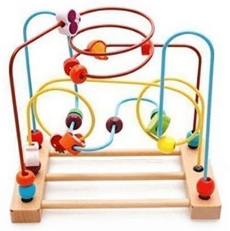 Wooden Toys Circle Bead Maze
