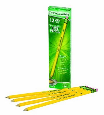 Dixon Ticonderoga Wood-Cased Pencils