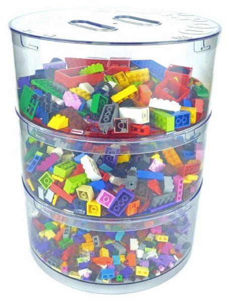 BLOKPOD • Lego Storage and Sorting Bins • Multipurpose Stackable Storage Solution