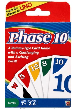 Games to play with your kids or at school, perfect for a family reunion, phase 10