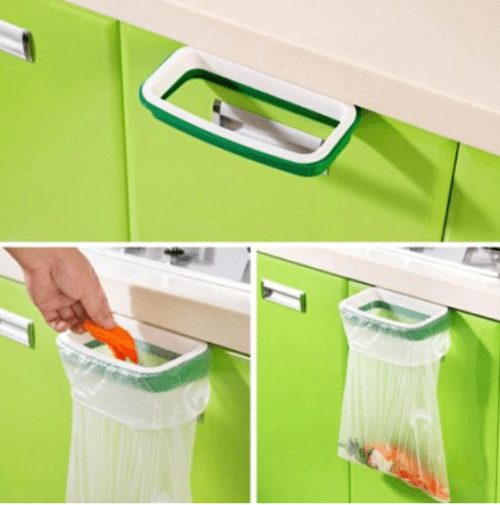 Hanging Kitchen Cupboard Cabinet Tailgate Stand Storage Garbage Bags