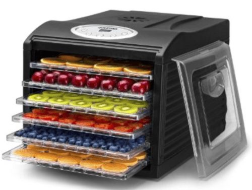 Premium Countertop Food Dehydrator, With 6 Drying Shelves