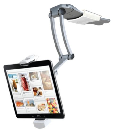 CTA Digital 2-in-1 Kitchen Mount Stand for 7-13 Inch Tablets