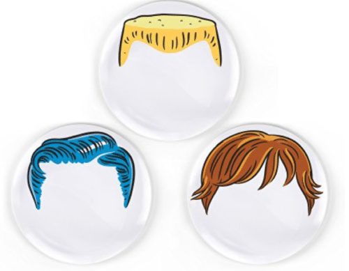 How to Make Dinner Time Fun! Hairstyle Dinner Plates - A Thrifty Mom -  Recipes, Crafts, DIY and more