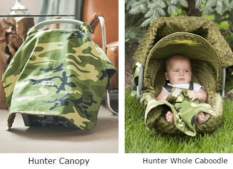 Camo Baby Shower Or Gift Ideas, Camo Baby Car Seat Canopy