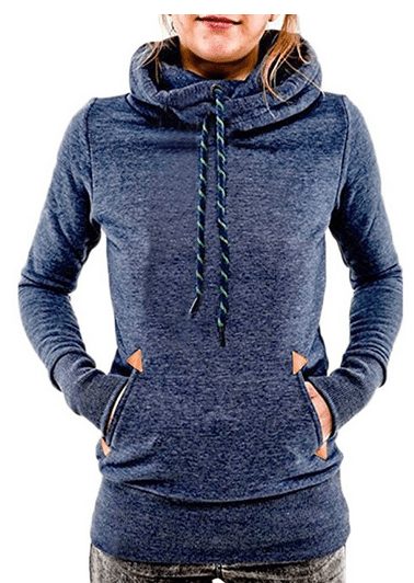 womens-funnel-neck-hoodie-lightweight-pullover-hooded-sweatshirts