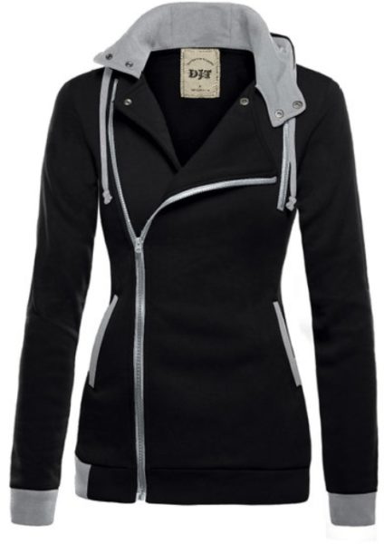 womens-oblique-zipper-slim-fit-hoodie-jackets