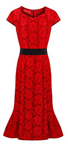 womens-vintage-1950s-style-cap-sleeve-bodycon-floral-lace-party-cocktail-dress