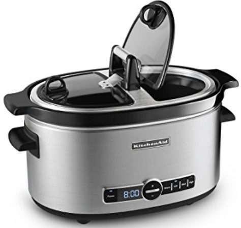 KitchenAid® 6-Quart Slow Cooker with Solid Glass Lid - 8793302