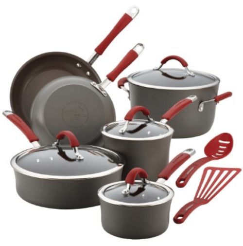 rachael-ray-cucina-hard-anodized-aluminum-nonstick-cookware-set-12-piece-gray-cranberry-red-handles